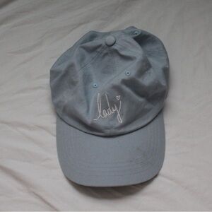 Baby Blue Embroidered Baseball Hat